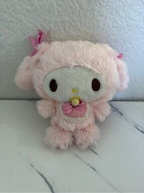 NAKAJIMA - Sanrio Fuwakuta Baby Plush Doll My Melody rare